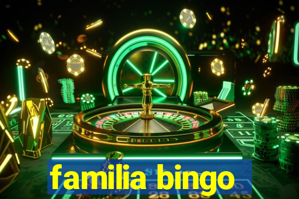 familia bingo